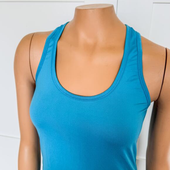 Athleta  Energy Teal Racerback Activewear Tank, Women’s Size X-Small-Super Soft! - Picture 6 of 8